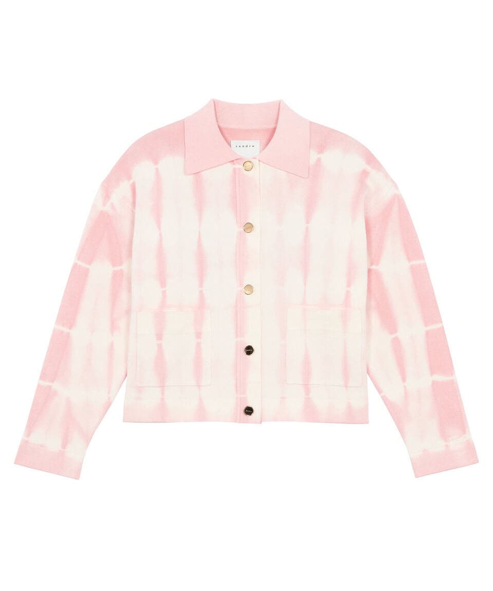 Cardigan cropped tie-dye Emmery