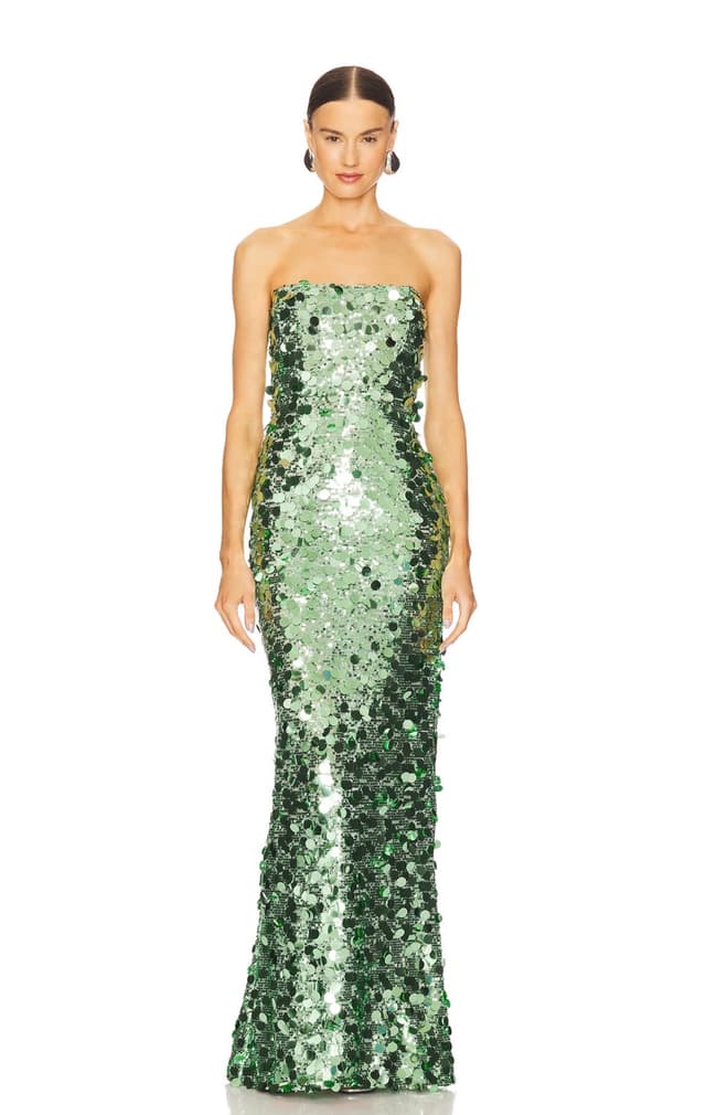 Farah Strapless Gown